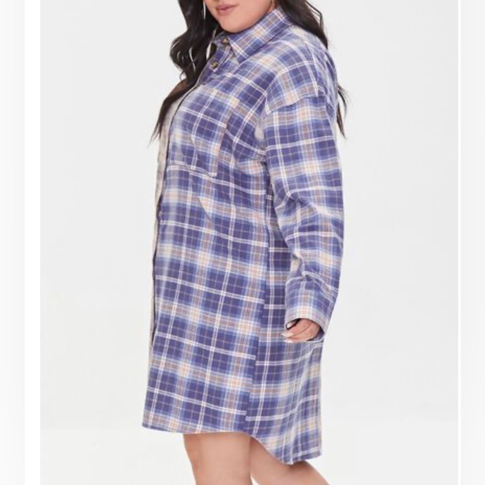 Forever 21 Reworked Plaid Dress - Picture 3 of 4